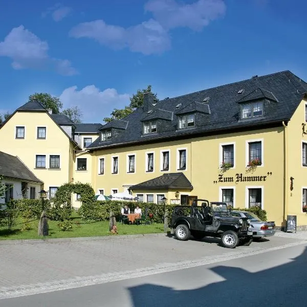 Landhotel Zum Hammer, hotell i Tannenberg