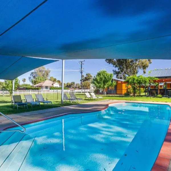 Boomerang Way Tourist Park, hotell i Tocumwal