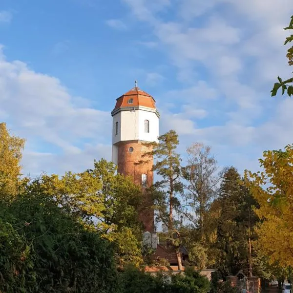 Historischer Wasserturm von 1913, hotel v destinaci Graal-Müritz