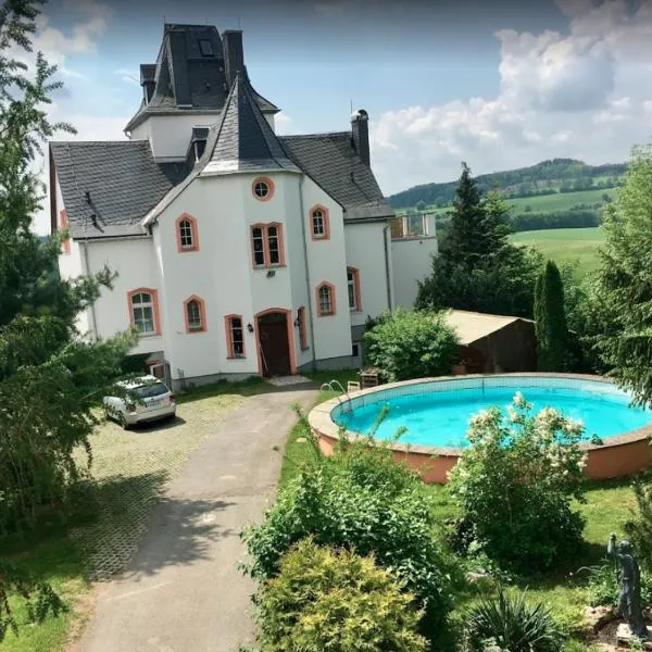 Villa Maxenstein, hotell i Wolkenstein