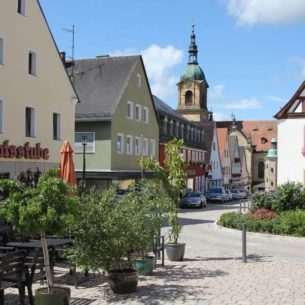 Ratsstube Pegnitz, hotel a Schnabelwaid