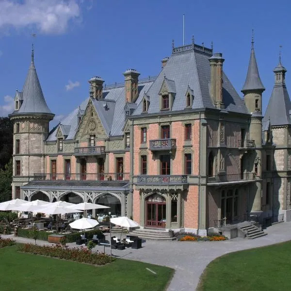 Schloss Schadau - Swiss Historic Hotel، فندق في ثون