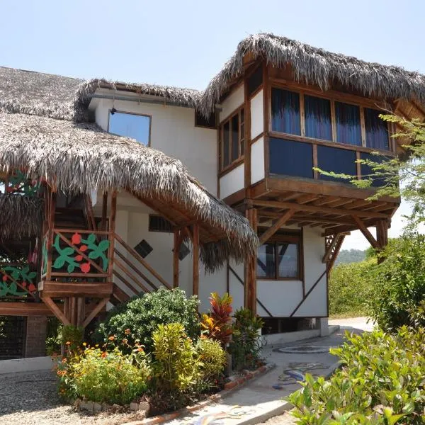 Azuluna Ecolodge, hotell i Puerto López