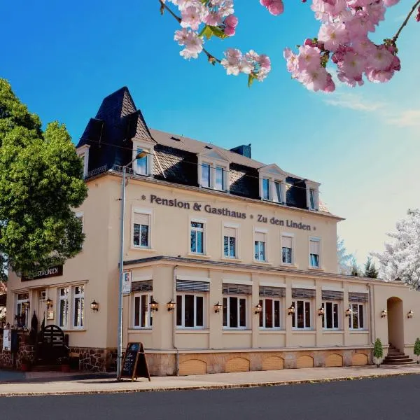 ZU DEN LINDEN - RADEBEUL Pension mit Restaurant, hotel v destinaci Radebeul
