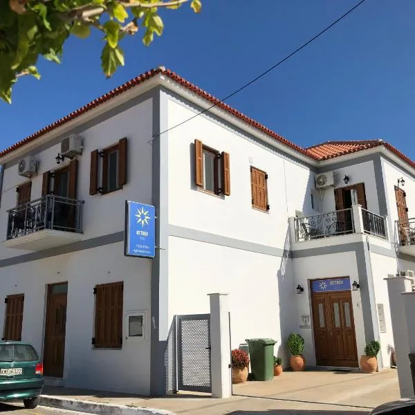 Mythos Suites-Hermes apartment, hotel v destinaci Methoni