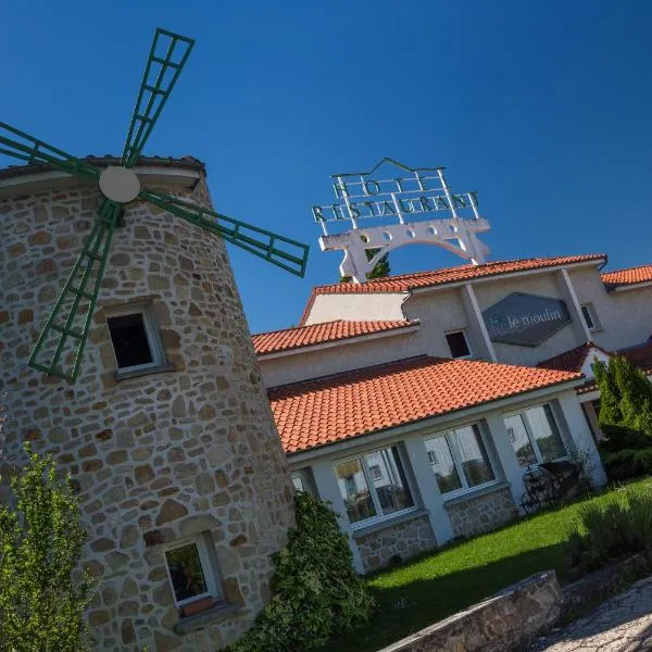 Viesnīca LOGIS Hôtel Le Moulin Des Gardelles pilsētā Enval