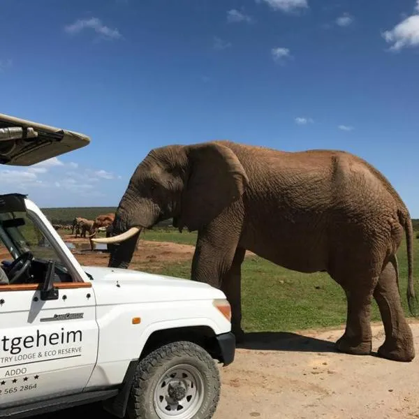 Hitgeheim Country Lodge, hotel v destinaci Addo