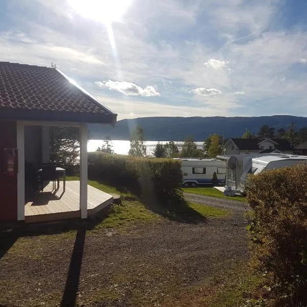 Utvika Camping, hotell i Vikersund