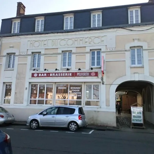 hotel du commerce, hotel in Cleuville