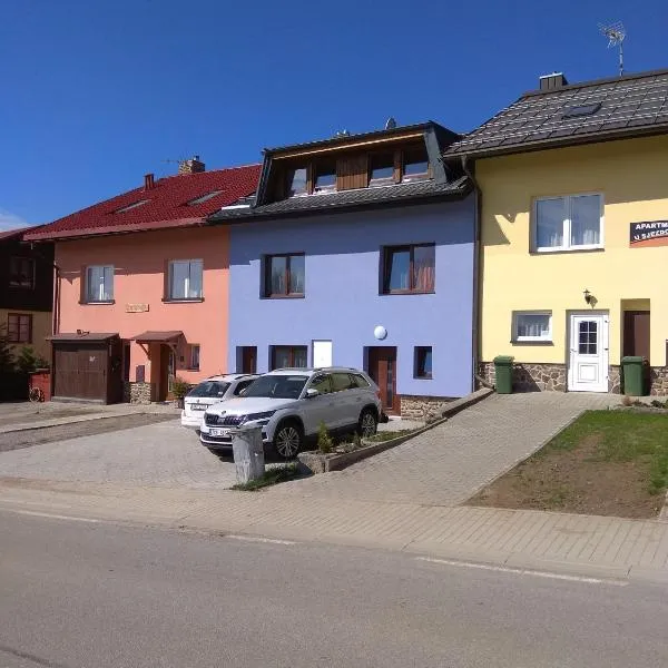 Apartmán Pivoňka, hotel v Kvildě