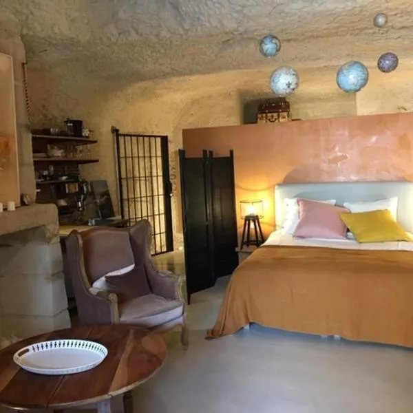 Troglodytes "Loire Sauvage", ξενοδοχείο σε Rochecorbon