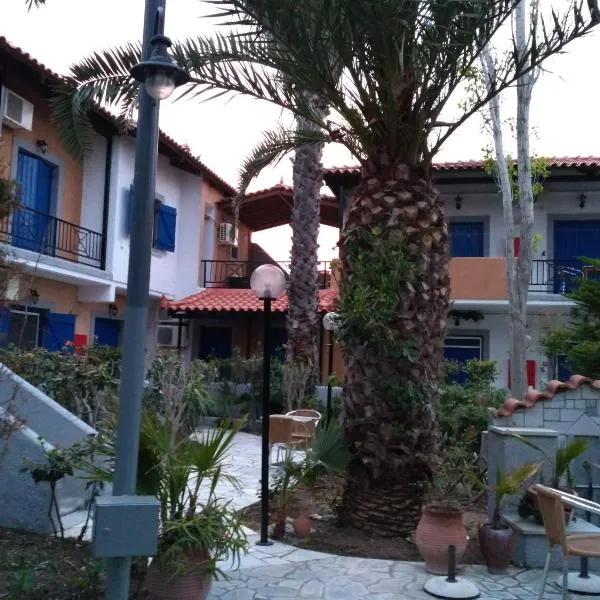 9 Musses Hotel Apartments、Skala Mistegnonのホテル