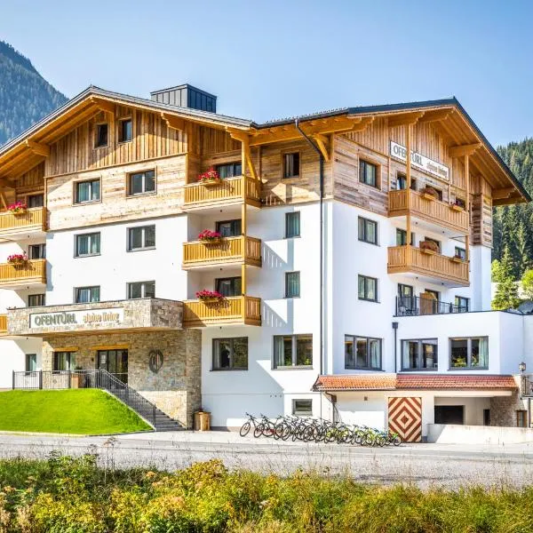 OFENTÜRL alpine living, hotel ve Flachau