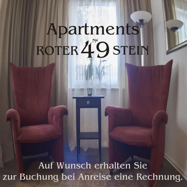 Apartment am Roten Stein, hotel di Erfurt