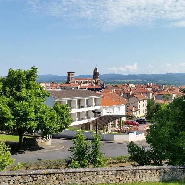 Hôtel Poste et Champanne, hotel en Vieille-Brioude