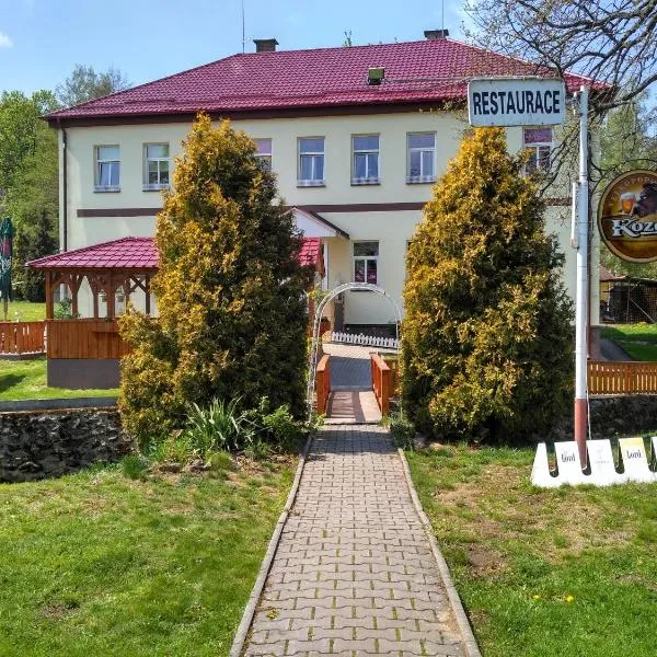 Penzion U Bernardýna, hotel di Dlouhý Újezd