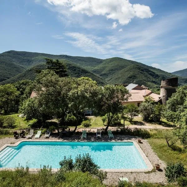 Château de Colombières sur Orb, hotel in Colombières-sur-Orb