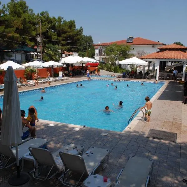 Hotel Camping Agiannis、マクリギアロスのホテル