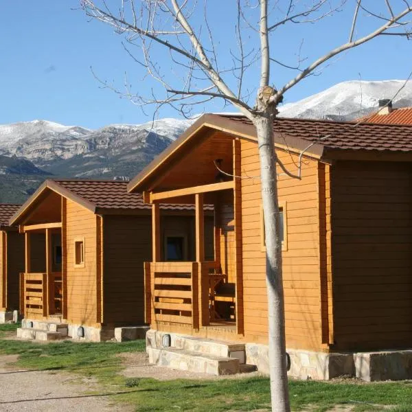 Camping Cañones de Guara y Formiga, hotel v destinaci Panzano