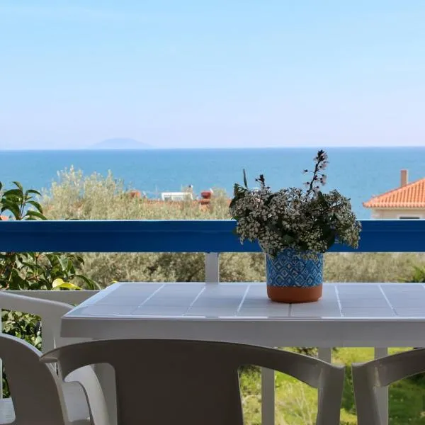 Seaview -2 Space - selfcatering Apartment - Helen No 5, viešbutis mieste Xiropigado
