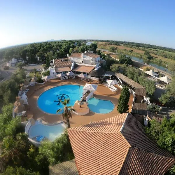 Camping le Camarguais, hôtel à Lattes