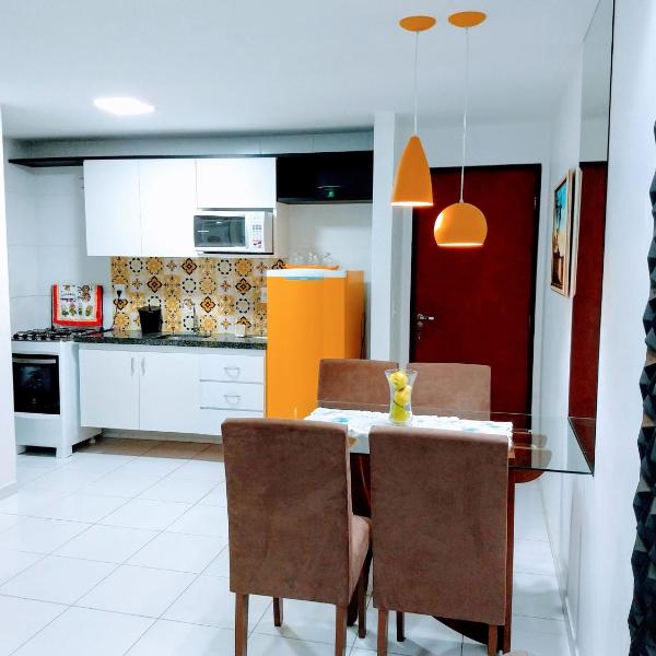 Confortável apartamento com piscina 300mt da praia - Foto 5
