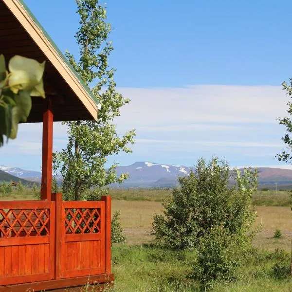 Hrísmóar, hotel v destinaci Reykholt