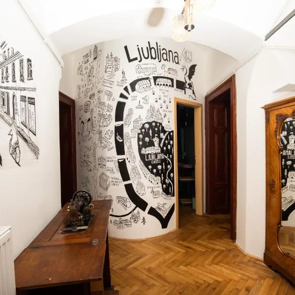 Dežnik, hotel a Lubiana
