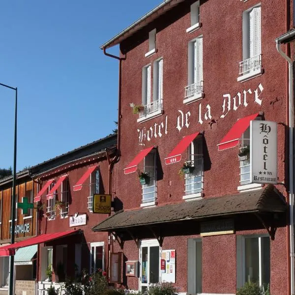Logis Hôtel Restaurant de la Dore, hotel v destinaci Vertolaye