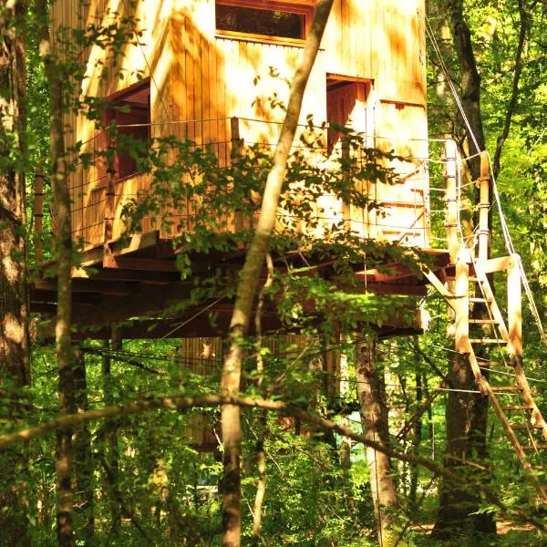 Cabanes Espace Fouletot, hotel in Névy-lès-Dole