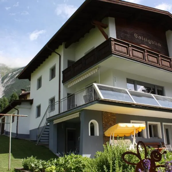 Galzigblick, hotel en Pettneu am Arlberg