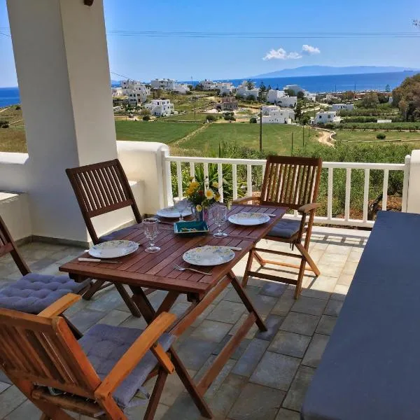 Anthoula's Sea View Apartment, hotel v destinaci Piso Livadi