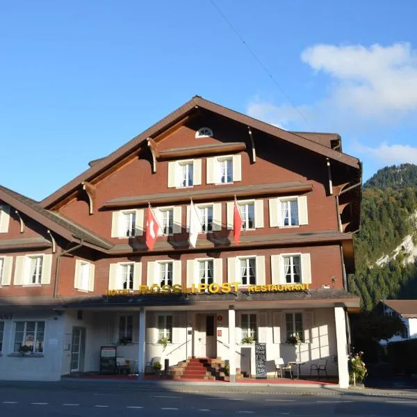 Hotel Garni Rösslipost, hotell i Oberiberg