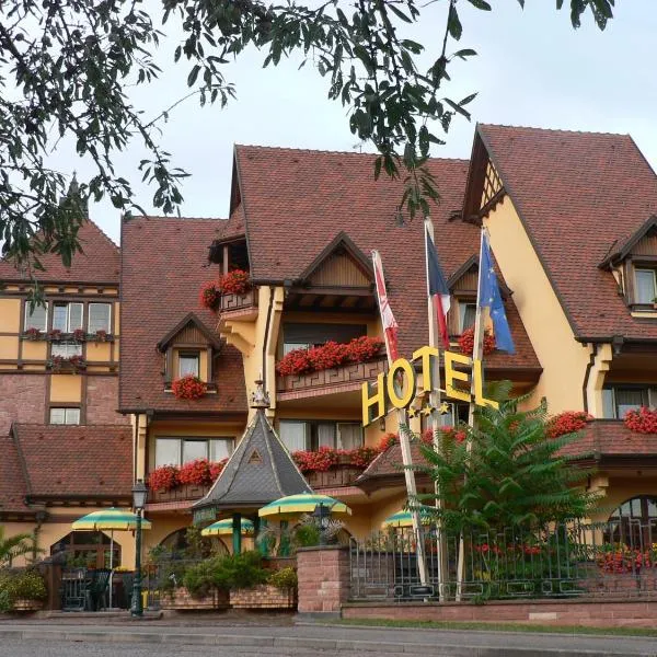 Hotel Le Mandelberg, Hotel in Mittelwihr