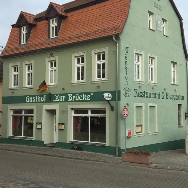 Gasthof " Zur Brücke", hotel v destinaci Alsleben