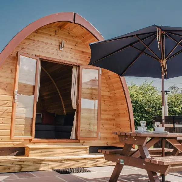 Wensleydale Glamping Pods, hotel v destinaci Redmire