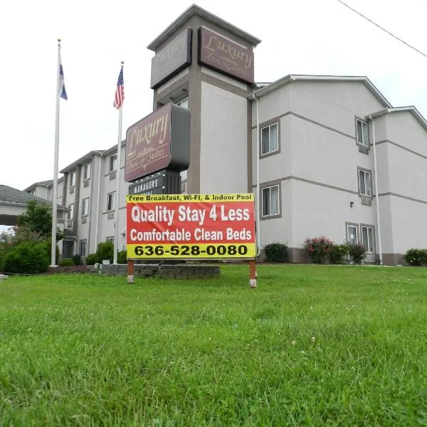 Luxury Inn & Suites Troy, hotel en Warrenton