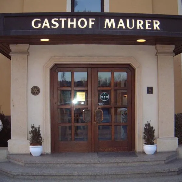 Maurer Gasthof-Vinothek, hotel v destinaci Gleisdorf