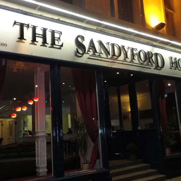 Sandyford Hotel, hotelli Glasgow'ssa