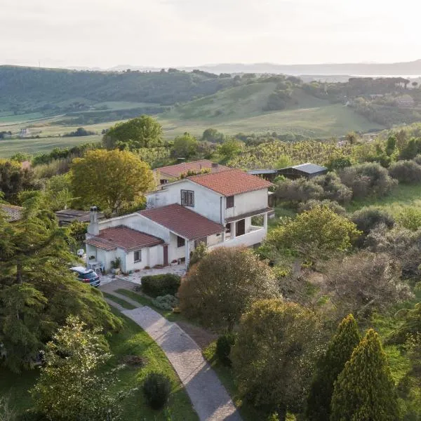 Deliziosa Villa Panoramica, hotell i Campagnano di Roma