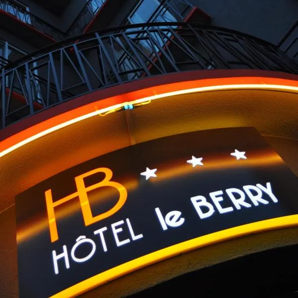 Hotel Le Berry, hotel em Saint-Nazaire