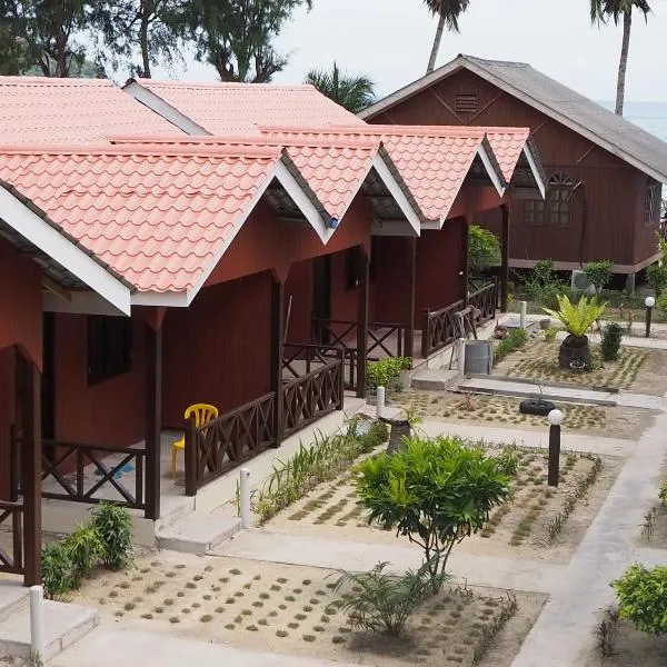 Samudra Beach Chalet, hótel í Kepulauan Perhentian