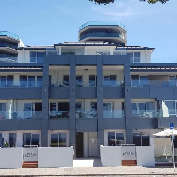Pavilion Beachfront Apartments，芒格努伊山的飯店