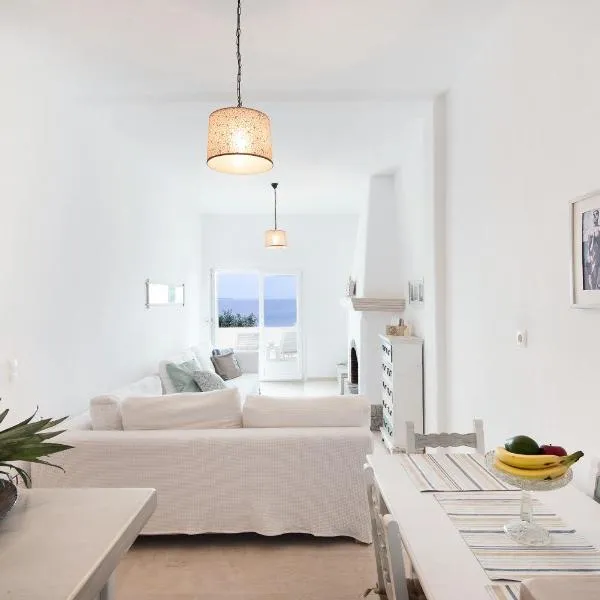 Sunny Guest House New Port Mykonos, hotel en Tourlos