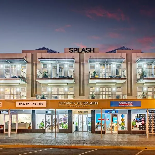 Semaphore Splash Apartments, hotel v destinaci Port Adelaide