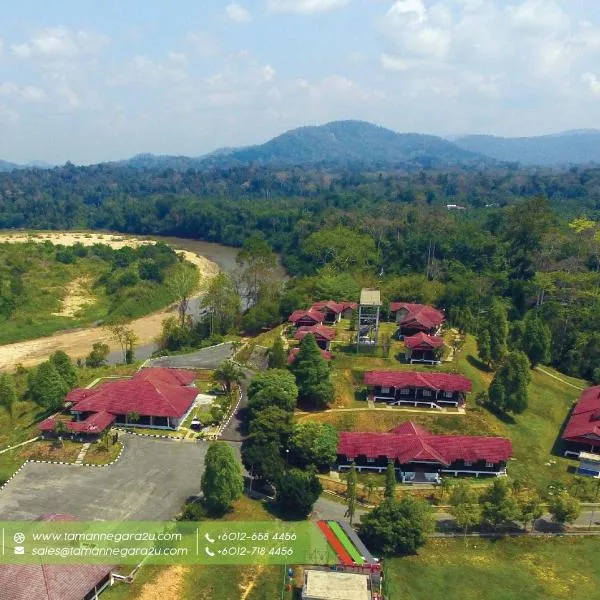 AsiaCamp Taman Negara Resort, viešbutis mieste Kuala Tahanas