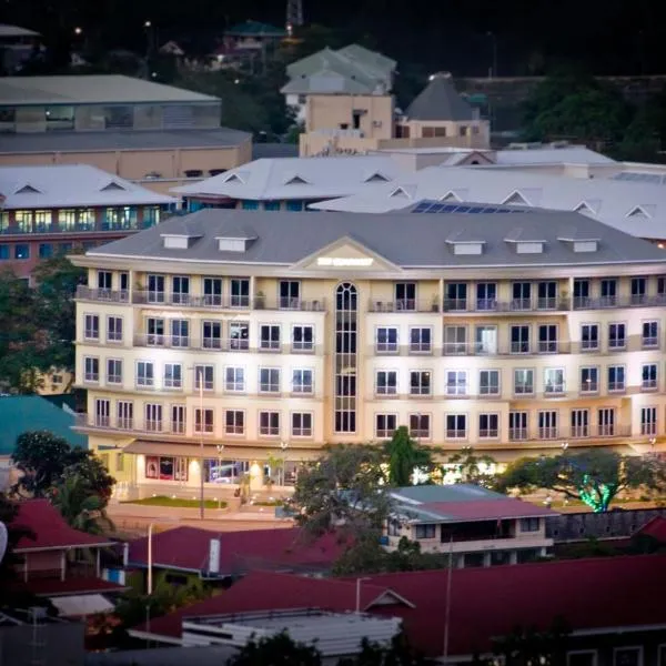 The Quadrant Luxury Apartments, hotell i Anse Etoile