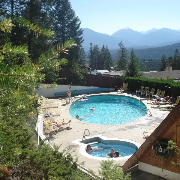 Motel Tyrol, viešbutis mieste Radium Hot Springs