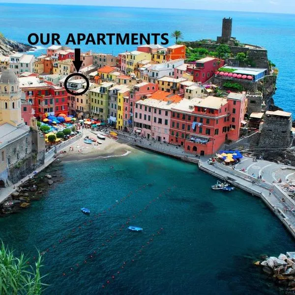 MADA Charm Apartments Terrace&Carugio, hotell i Vernazza