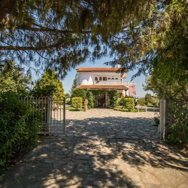 Villa Ampelos, viešbutis mieste Lakkiá